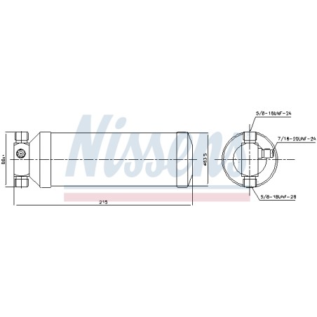 Filtre Deshydratant Clim Pour Renault Espace II 6025107659 6025006715