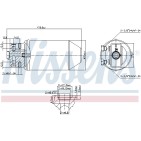 Filtre Deshydratant Clim Pour Saab 9-3 Cabriolet 900 II 4230462 4868949 7496847