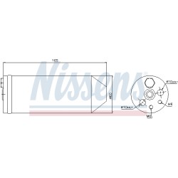 Filtre Deshydratant Clim Pour Honda Accord VI Civic V VII Integra Logo Rover 200