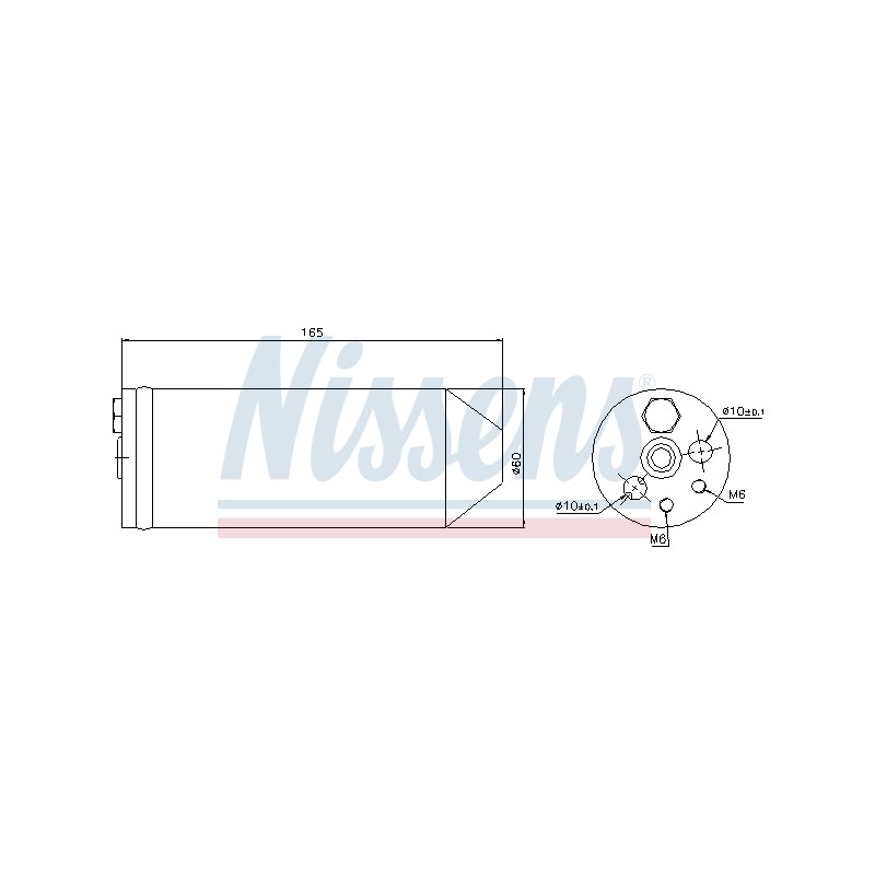 Filtre Deshydratant Clim Pour Honda Accord VI Civic V VII Integra Logo Rover 200