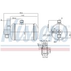 Filtre Deshydratant Clim Pour Citroën Xantia 6453.Y5