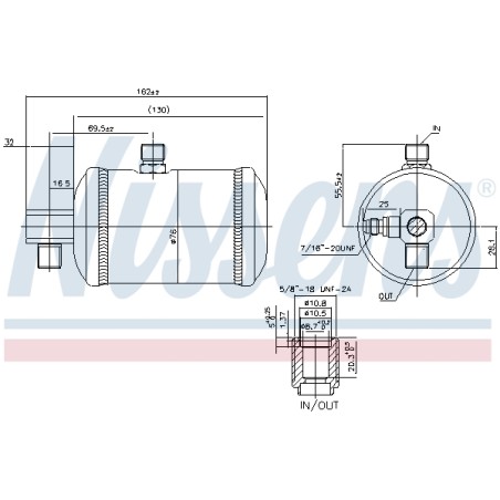 Filtre Deshydratant Clim Pour Citroën Xantia 6453.Y5