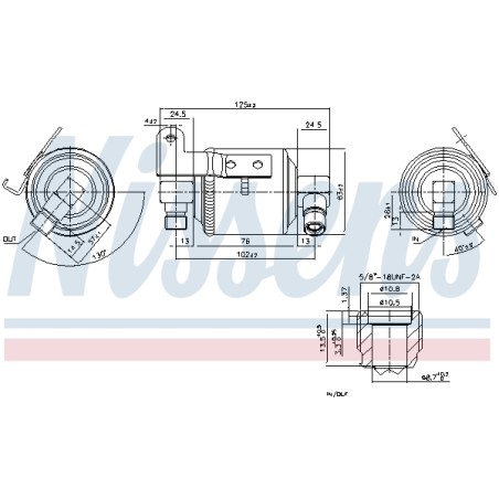 Filtre Deshydratant Clim Pour Peugeot 306 Partner Citroën Berlingo Xsara ZX