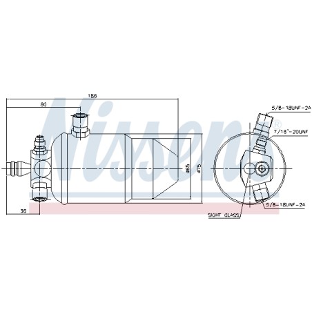 Filtre Deshydratant Clim Pour Peugeot 406 6453.V1