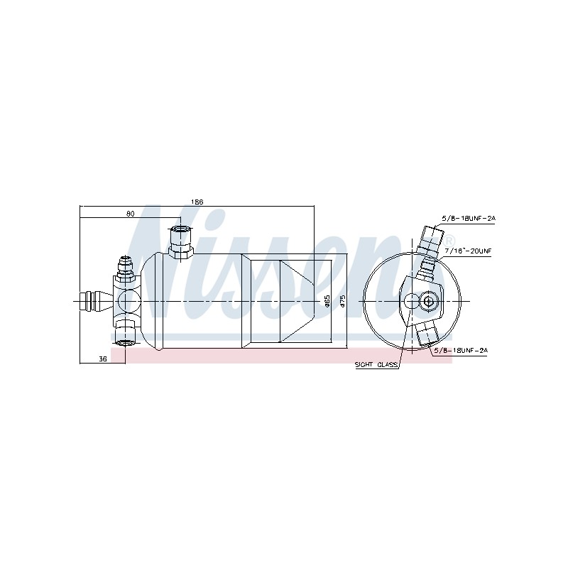 Filtre Deshydratant Clim Pour Peugeot 406 6453.V1