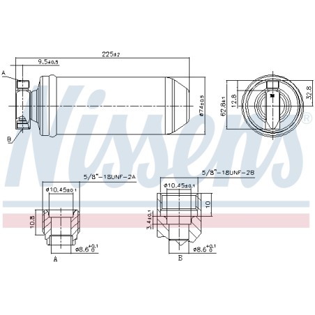 Filtre Deshydratant Clim Pour RENAULT TRUCKS KERAX PREMIUM