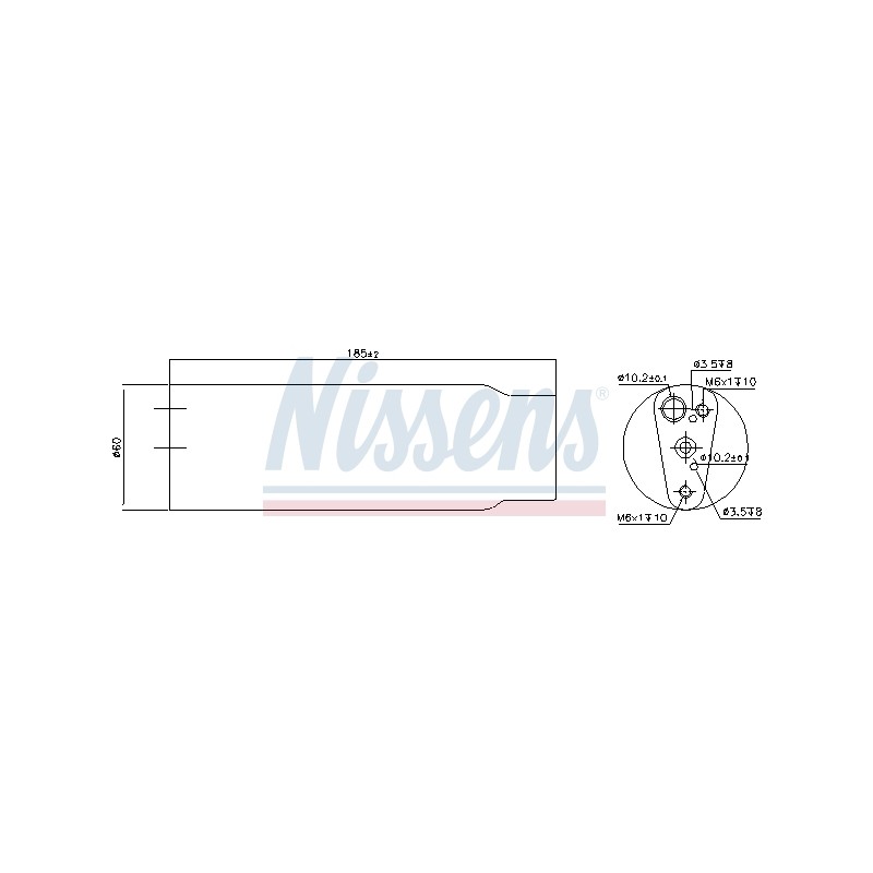 Filtre Deshydratant Clim Pour Peugeot Fiat Alfa Romeo Toyota 576670200 46471800