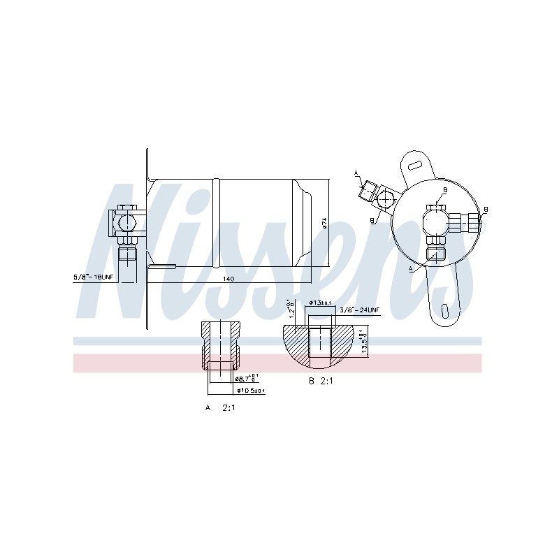 Filtre Deshydratant Clim Pour MERCEDES Classe E T-Model