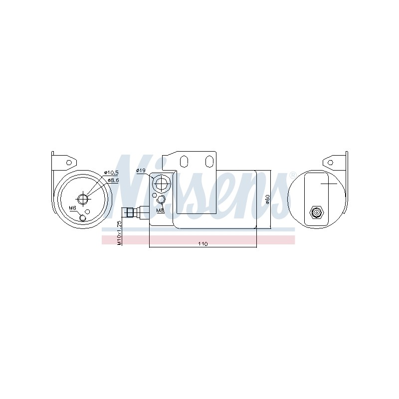 Filtre Deshydratant Clim Pour Opel Chevrolet Vauxhall 1618150 59365 90559848