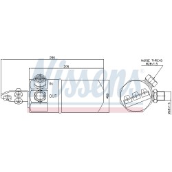 Filtre Deshydratant Clim Pour VW Passat Audi A4 A6