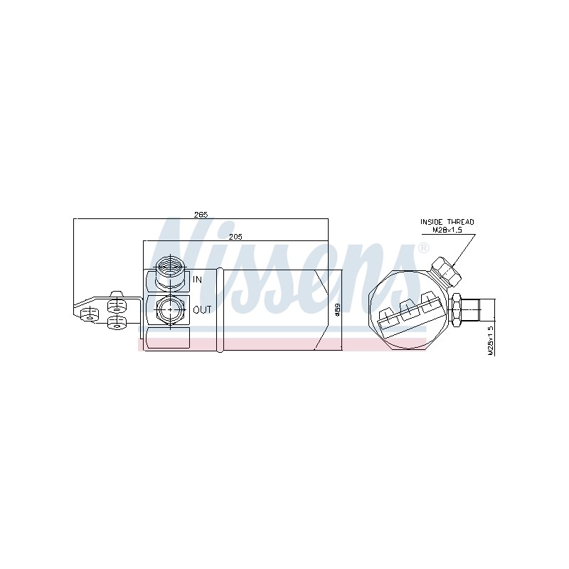 Filtre Deshydratant Clim Pour VW Passat Audi A4 A6