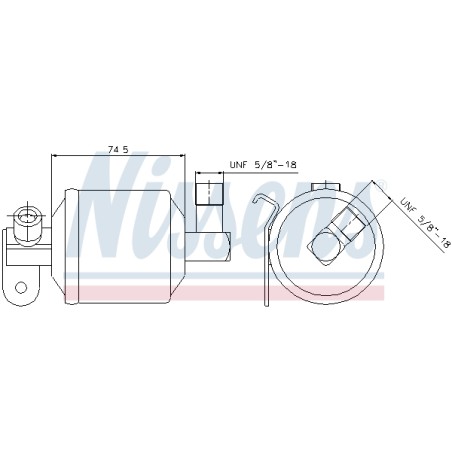 Filtre Deshydratant Clim Pour Peugeot 306 Citroën Xsara ZX
