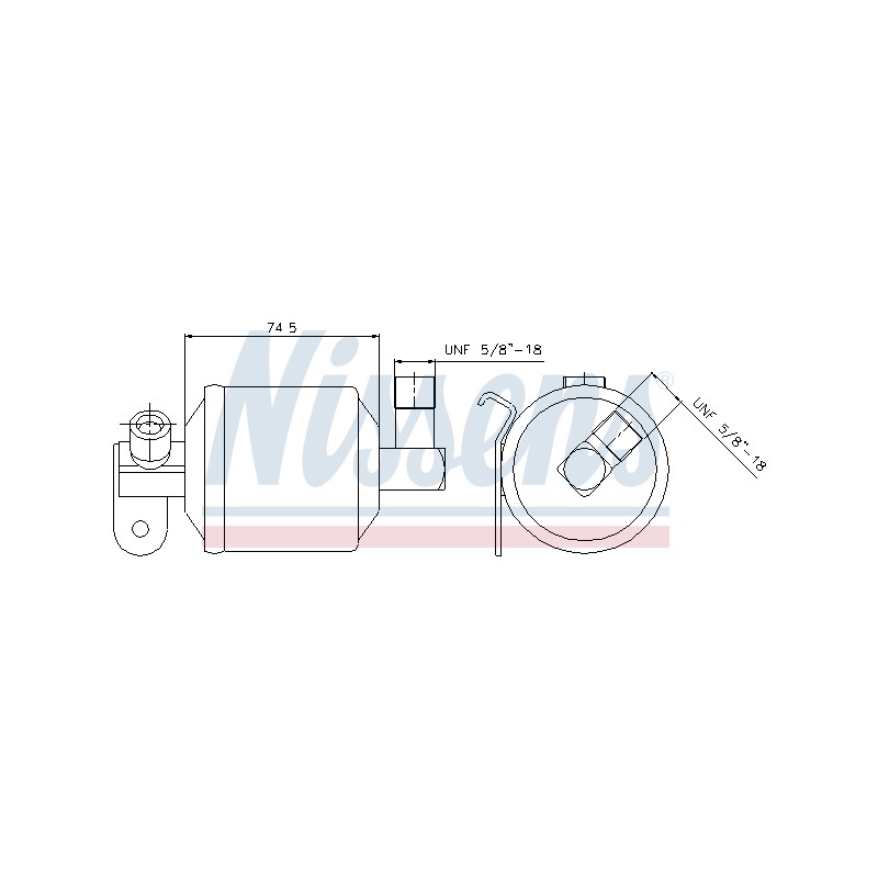 Filtre Deshydratant Clim Pour Peugeot 306 Citroën Xsara ZX
