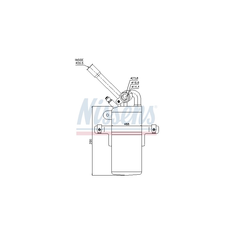 Filtre Deshydratant Clim Pour Ford Focus Turnier XS4H19E647AG XS4H19E647AH