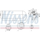 Filtre Deshydratant Clim Pour Maybach MERCEDES MERCEDES-TRUCK RENAULT TRUCKS