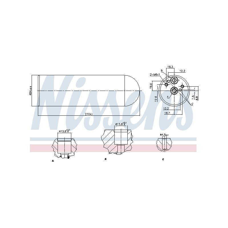 Filtre Deshydratant Clim Pour Maybach MERCEDES MERCEDES-TRUCK RENAULT TRUCKS