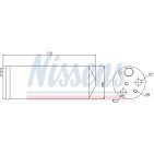 Filtre Deshydratant Clim Pour Renault Clio II Scénic I 7700436195 8200112833