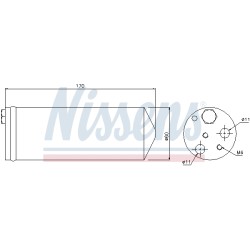 Filtre Deshydratant Clim Pour Renault Clio II Scénic I 7700436195 8200112833