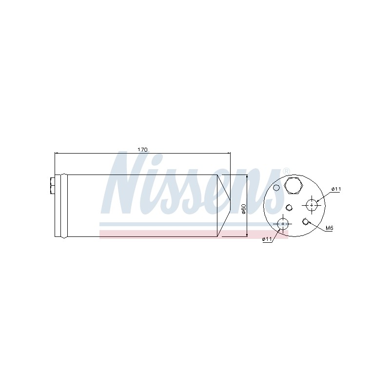 Filtre Deshydratant Clim Pour Renault Clio II Scénic I 7700436195 8200112833