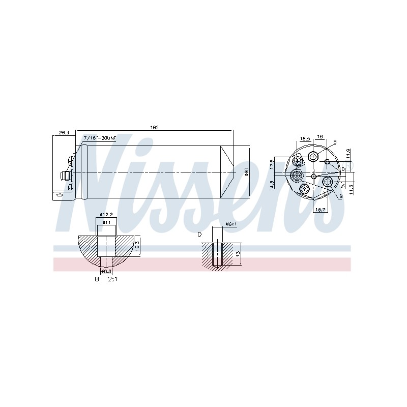 Filtre Deshydratant Clim Pour Renault Avantime Espace III Laguna I 6025311363