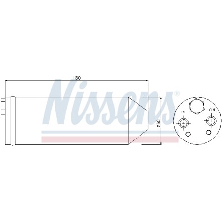 Filtre Deshydratant Clim Pour Volvo S60 I S80 V70 II XC70 Cross Country 30645016