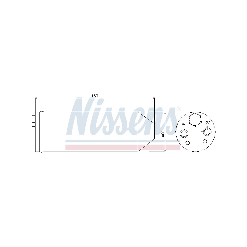 Filtre Deshydratant Clim Pour Volvo S60 I S80 V70 II XC70 Cross Country 30645016