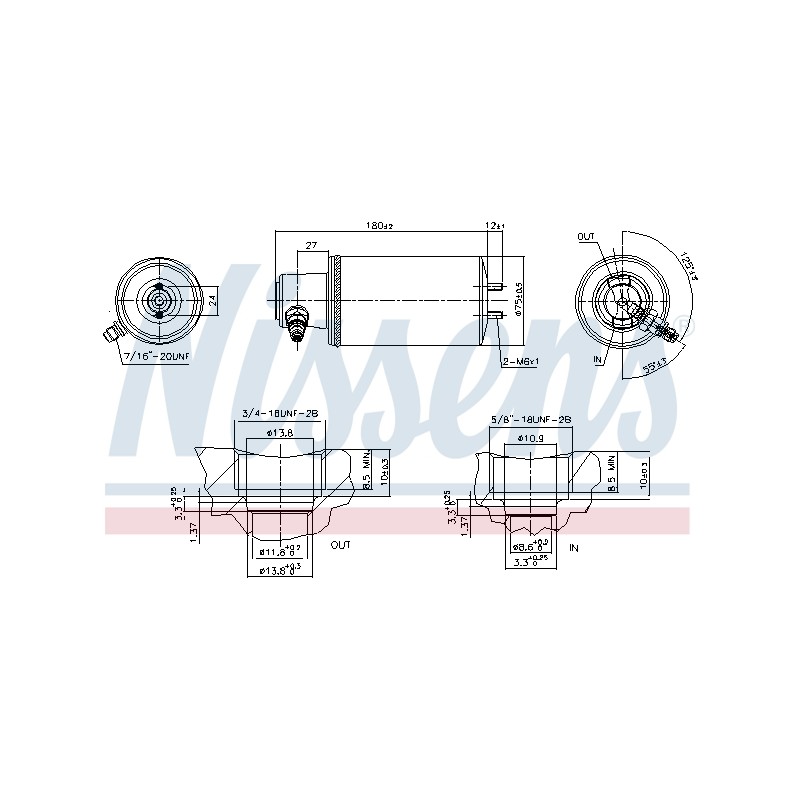 Filtre Deshydratant Clim Pour VW Caddy II Golf III IV Lupo Polo Vento Seat