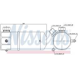 Filtre Deshydratant Clim Pour Opel Calibra A Vectra Vauxhall Calibra CavalierI