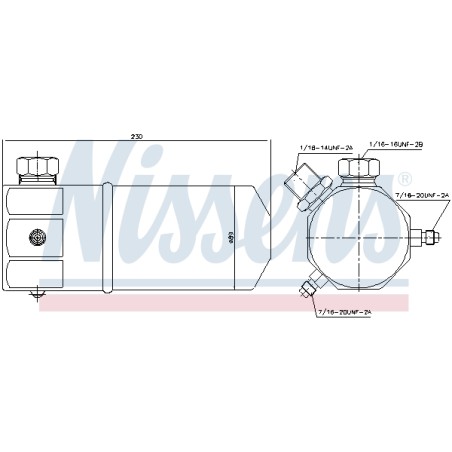 Filtre Deshydratant Clim Pour Opel Calibra A Vectra Vauxhall Calibra CavalierI