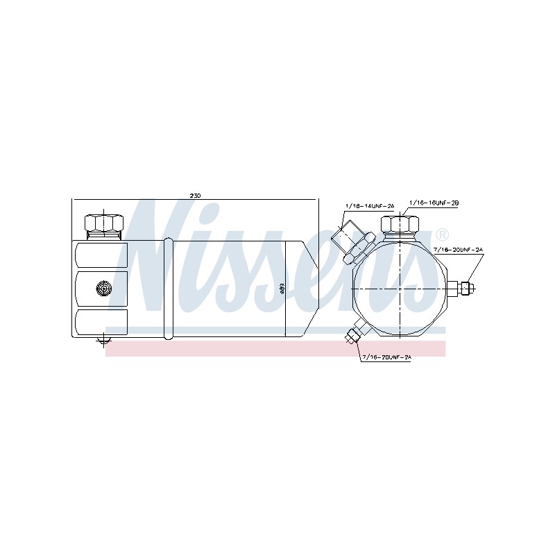 Filtre Deshydratant Clim Pour Opel Calibra A Vectra Vauxhall Calibra CavalierI