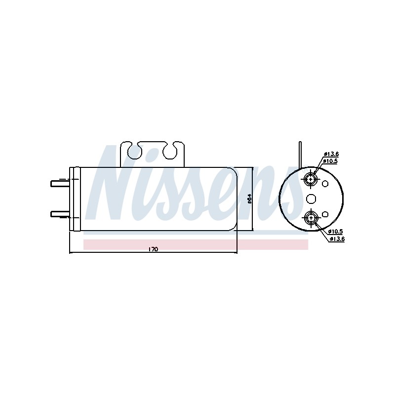Filtre Deshydratant Clim Pour Peugeot 206 206+ Citroën C3 I