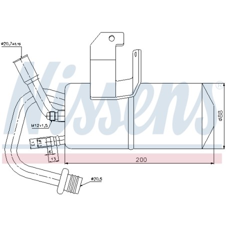 Filtre Deshydratant Clim Pour Ford Fiesta V Fusion Mazda 2