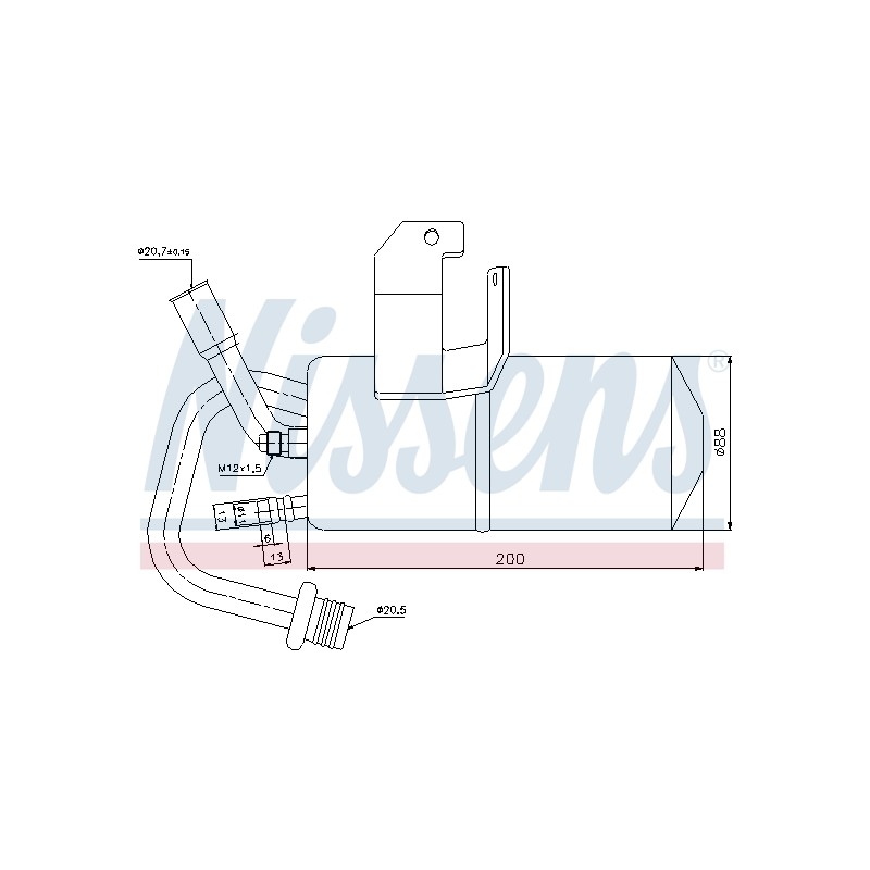 Filtre Deshydratant Clim Pour Ford Fiesta V Fusion Mazda 2