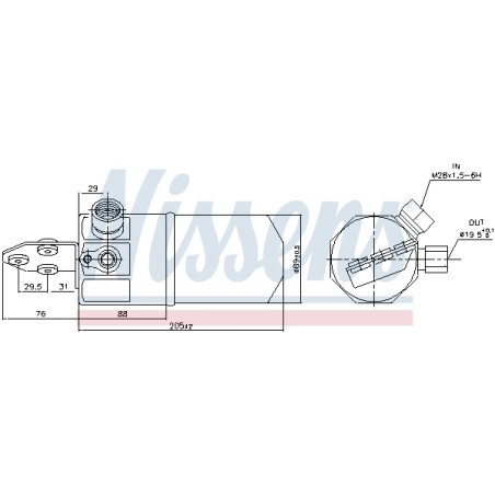 Filtre Deshydratant Clim Pour Audi A6 Allroad 4B0.820.193A