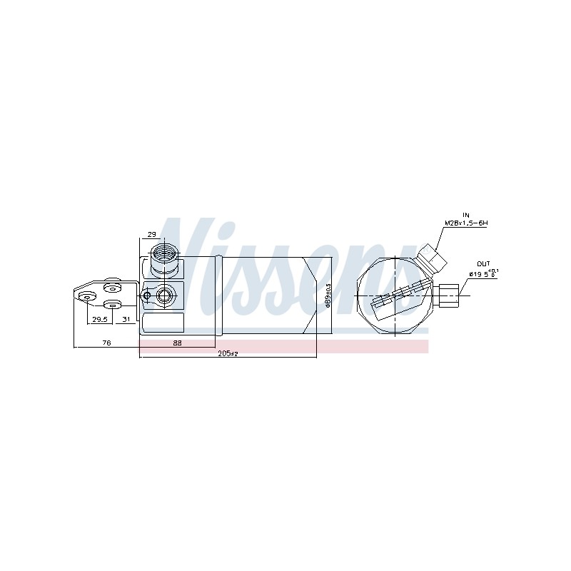 Filtre Deshydratant Clim Pour Audi A6 Allroad 4B0.820.193A