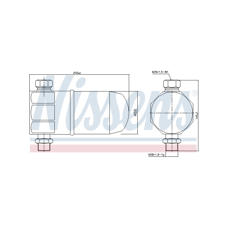 Filtre Deshydratant Clim Pour VW Passat Audi 80 A4 A6 Coupé