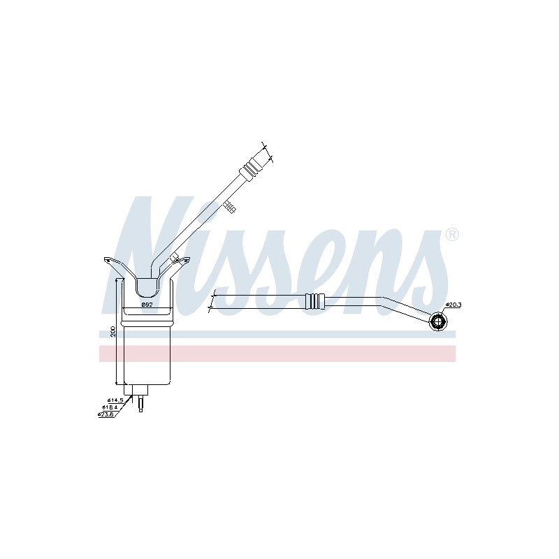 Filtre Deshydratant Clim Pour Ford Mondeo III Jaguar X-Type Estate