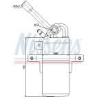 Filtre Deshydratant Clim Pour Ford Tourneo Transit 1211222 1365483 1509857