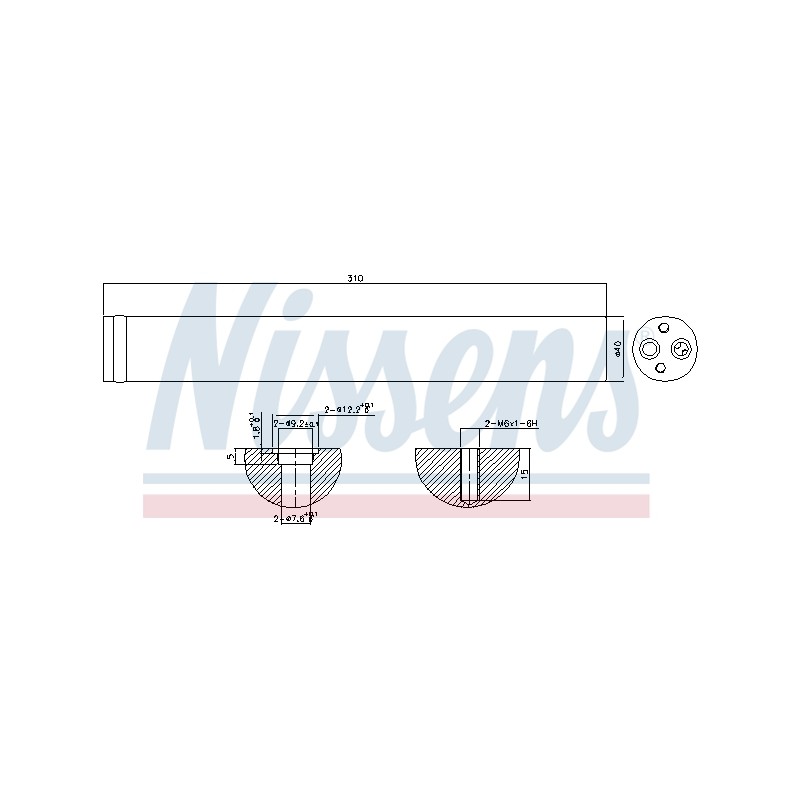 Filtre Deshydratant Clim Pour VW California T4 Transporter IV 7D0.820.191