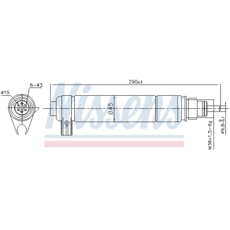 Filtre Deshydratant Clim Pour Peugeot Fiat Toyota Citroën 6455.AJ 6455.AK