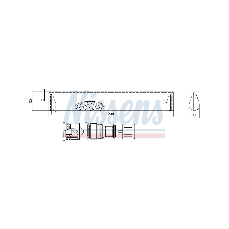 Filtre Deshydratant Clim Pour Fiat Toyota Aurion Suzuki Aston Martin 9533958J00