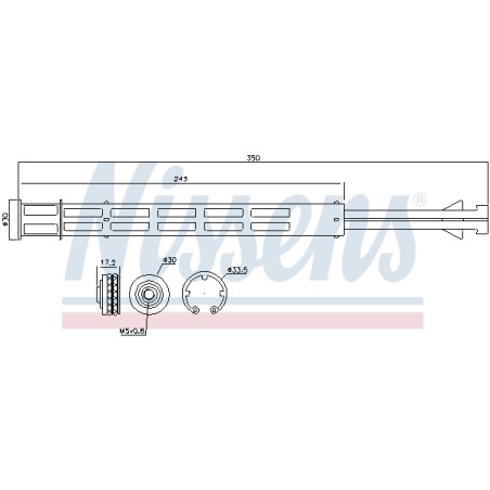 Filtre Deshydratant Clim Pour VW CC Passat MERCEDES Viano Vito