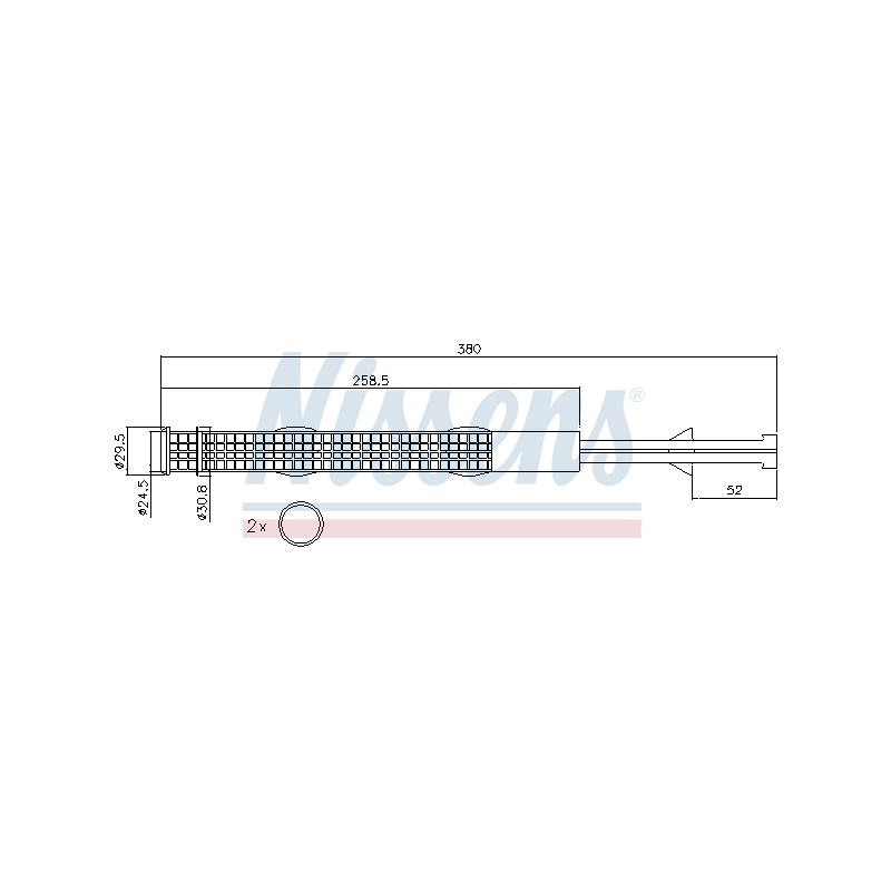 Filtre Deshydratant Clim Pour VW Audi Porsche 7L0.898.191A 7L0898151A 7L0898191