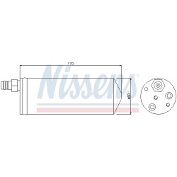 Filtre Deshydratant Clim Pour Renault Dacia Opel Nissan 2764000QAA 4401618