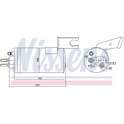 Filtre Deshydratant Clim Pour Chrysler PT Cruiser Combi Van K5017441AA
