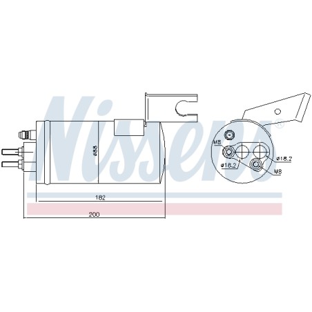Filtre Deshydratant Clim Pour Chrysler PT Cruiser Combi Van K5017441AA