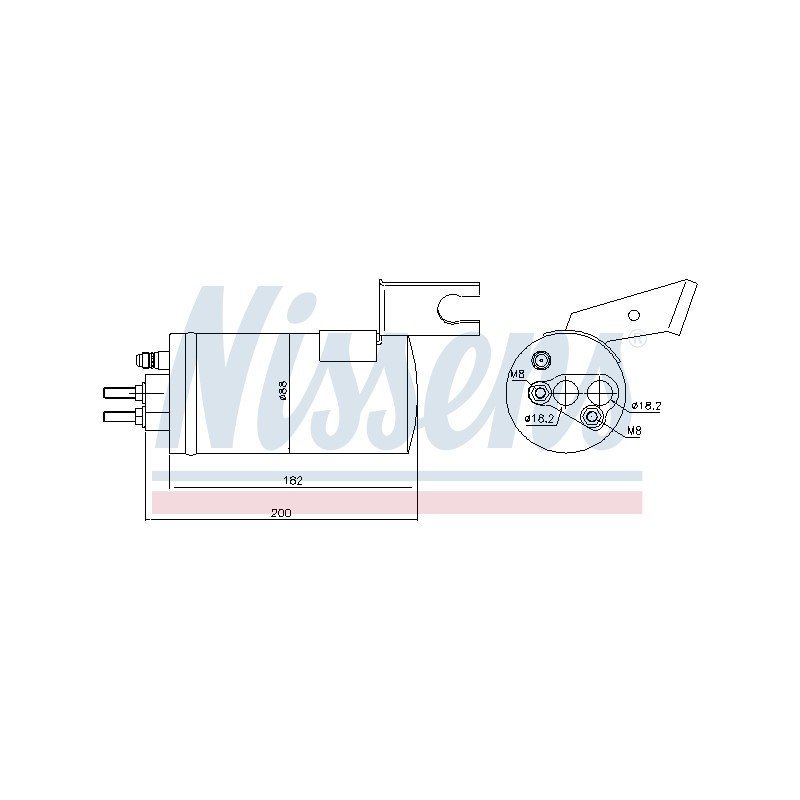 Filtre Deshydratant Clim Pour Chrysler PT Cruiser Combi Van K5017441AA