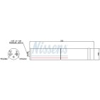 Filtre Deshydratant Clim Pour Nissan Juke Van Primera Tiida X-Trail Infiniti EX