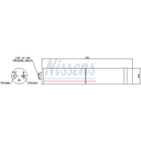 Filtre Deshydratant Clim Pour Nissan Juke Van Primera Tiida X-Trail Infiniti EX
