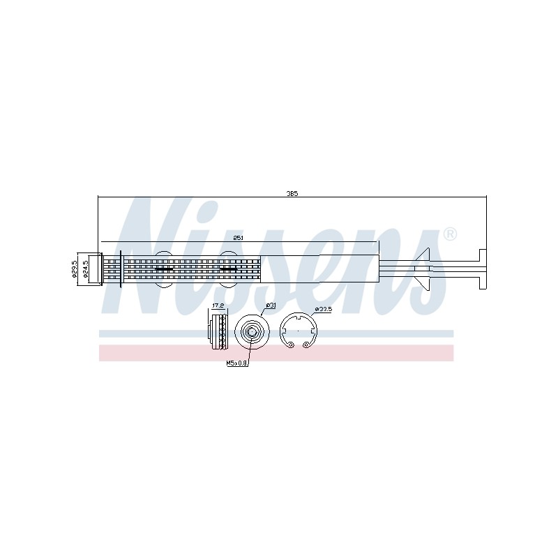 Filtre Deshydratant Clim Pour Opel Chevrolet Vauxhall 1618242 93170609